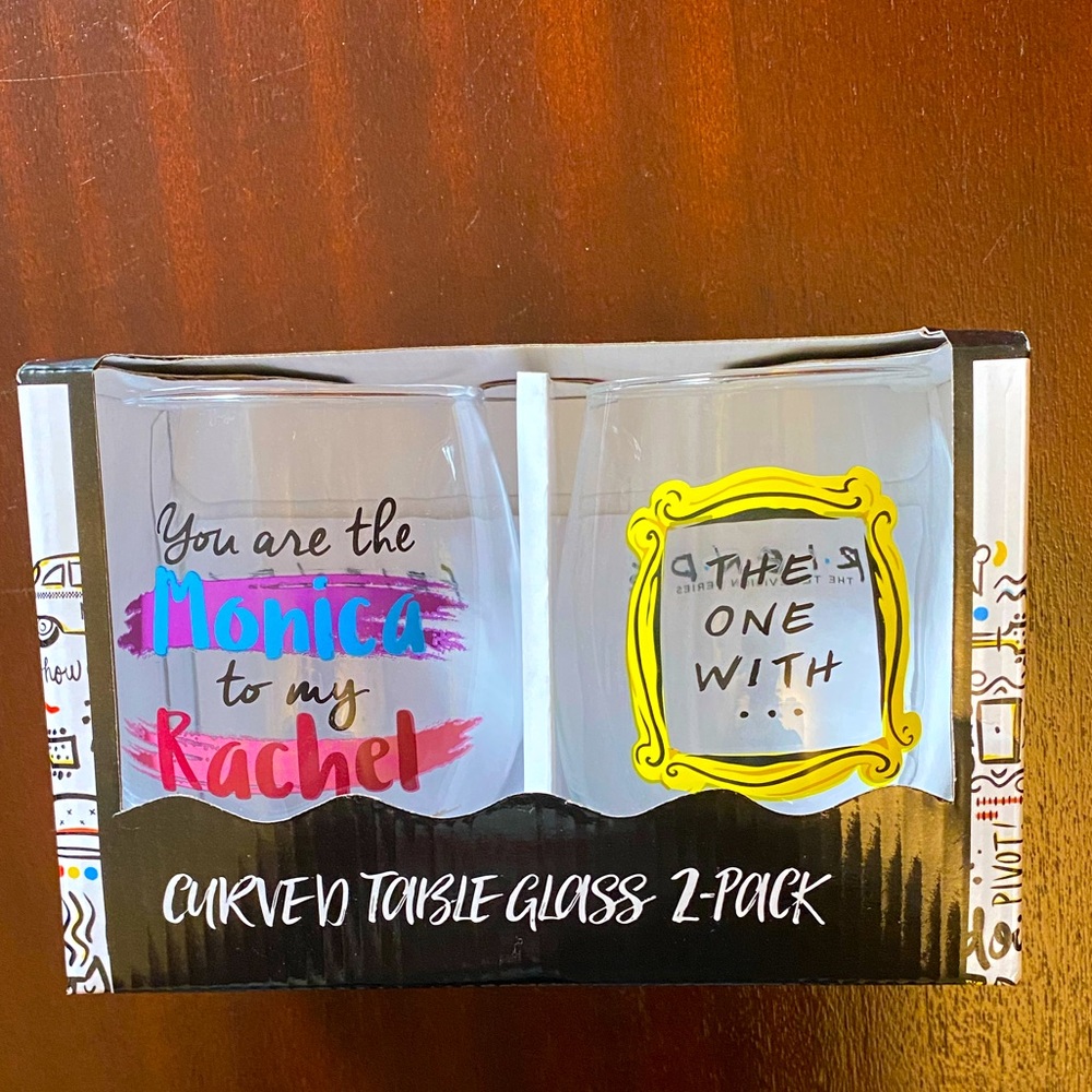 FRIENDS Wine Glass Set of 2